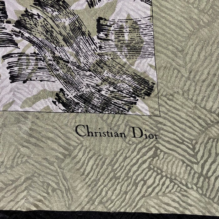 Christian Dior クリスチャン ディオール シルク大判 スカーフ