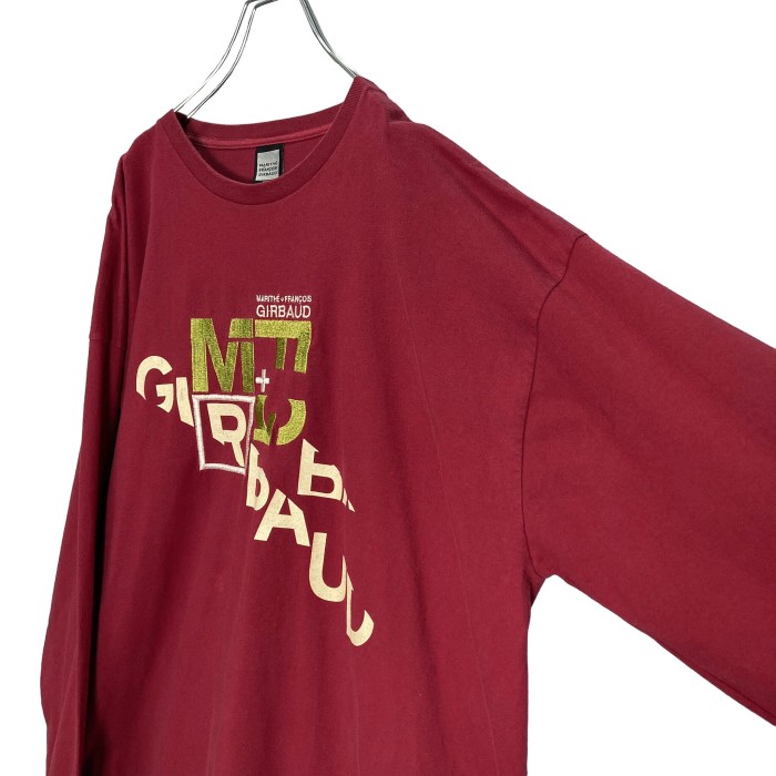 90s MARITHE FRANCOIS GIRBAUD L/S Bigsize T-SHIRT | Vintage.City 古着屋、古着コーデ情報を発信
