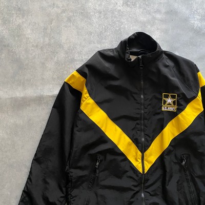 US.ARMY　刺繍ワンポイントロゴ  ナイロン　トレーニングジャケット | Vintage.City 古着屋、古着コーデ情報を発信