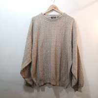 TRADERBAY cotton design knit (made in USA) | Vintage.City 古着屋、古着コーデ情報を発信