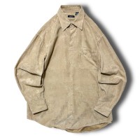 【Used】フェイクスウェードシャツ ベージュ | Vintage.City 古着屋、古着コーデ情報を発信