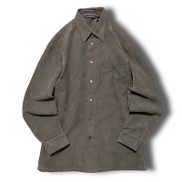 【Used】フェイクスウェードシャツ ライトブラウン | Vintage.City 古着屋、古着コーデ情報を発信