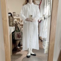 antique White embroidery dress | Vintage.City 古着屋、古着コーデ情報を発信