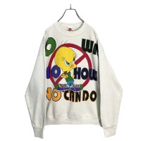 LOONEY TUNES 1997s tweety print sweatshirt | Vintage.City 古着屋、古着コーデ情報を発信