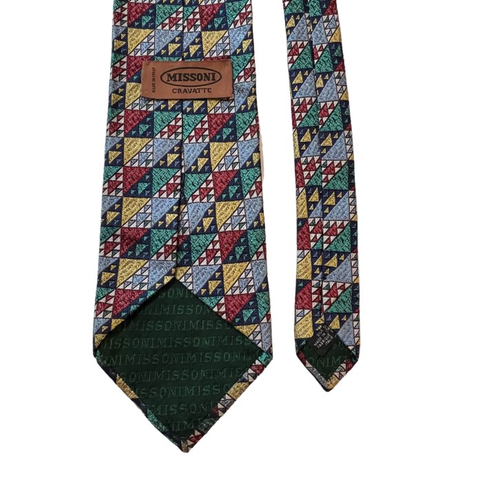 MISSONI CRAVATTE silk 100% necktie  / ネクタイ | Vintage.City 빈티지숍, 빈티지 코디 정보