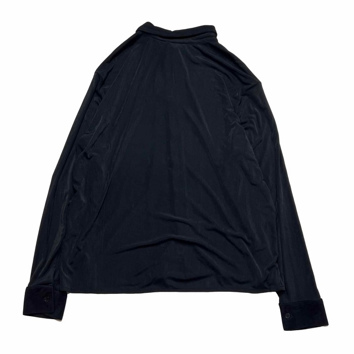 ストレッチ素材 ブラックドレスシャツ | Vintage.City 古着屋、古着コーデ情報を発信