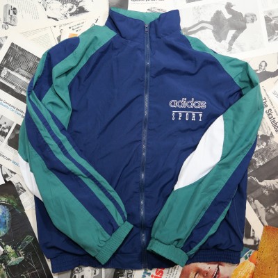 80s adidas SPORT Nylon Jacket | Vintage.City 古着屋、古着コーデ情報を発信