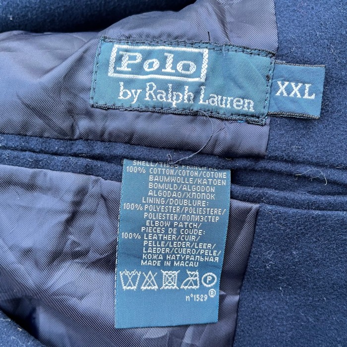 90s Polo Ralph Lauren テーラードジャケット エルボーパッチ