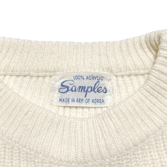 貴重 1950年代 ヴィンテージ ミニー ブランコ 刺繍 ニット セーター