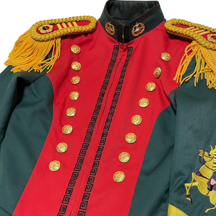 貴重 韓国軍 軍隊実物 支給品 将軍 ミリタリー ナポレオン ジャケット 