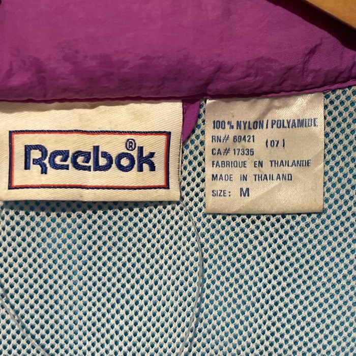 80s Reebok リーボック　切替デザイン　ナイロンジャケット　C372 | Vintage.City 古着屋、古着コーデ情報を発信