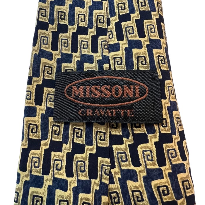 MISSONI CRAVATTE necktie  / ネクタイ | Vintage.City 빈티지숍, 빈티지 코디 정보