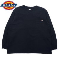 Dickies ロングスリーブ ポケットTシャツ ロンT 2XL ブラック コットン ビッグサイズ メキシコ製 | Vintage.City 古着屋、古着コーデ情報を発信