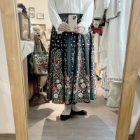used Tyrol flower skirt | Vintage.City 古着屋、古着コーデ情報を発信