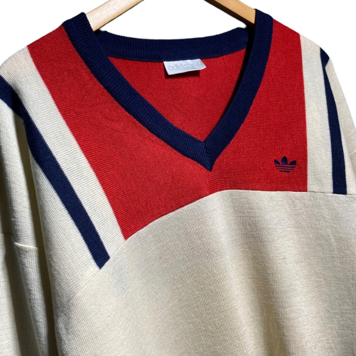 80s adidas アディダス knit sweater ニットセーター | Vintage.City