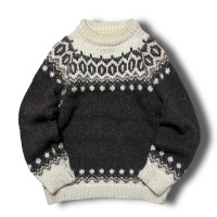 【Vintage】ラグランスリーブノルディックニットセーター MADE IN ICELAND | Vintage.City 古着屋、古着コーデ情報を発信