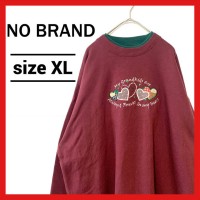 90s 古着 ノーブランド スウェット トレーナー 刺繍 レトロ ゆるダボ XL | Vintage.City 古着屋、古着コーデ情報を発信