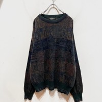 “ALBERTO DANTI” Pattern Knit「Made in ITALY」 | Vintage.City 古着屋、古着コーデ情報を発信