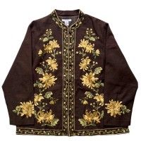 dressbarn Silk Embroidery Jacket | Vintage.City 古着屋、古着コーデ情報を発信
