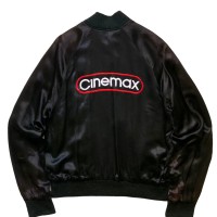 80’s “CINEMAX” Satin Jacket | Vintage.City 古着屋、古着コーデ情報を発信