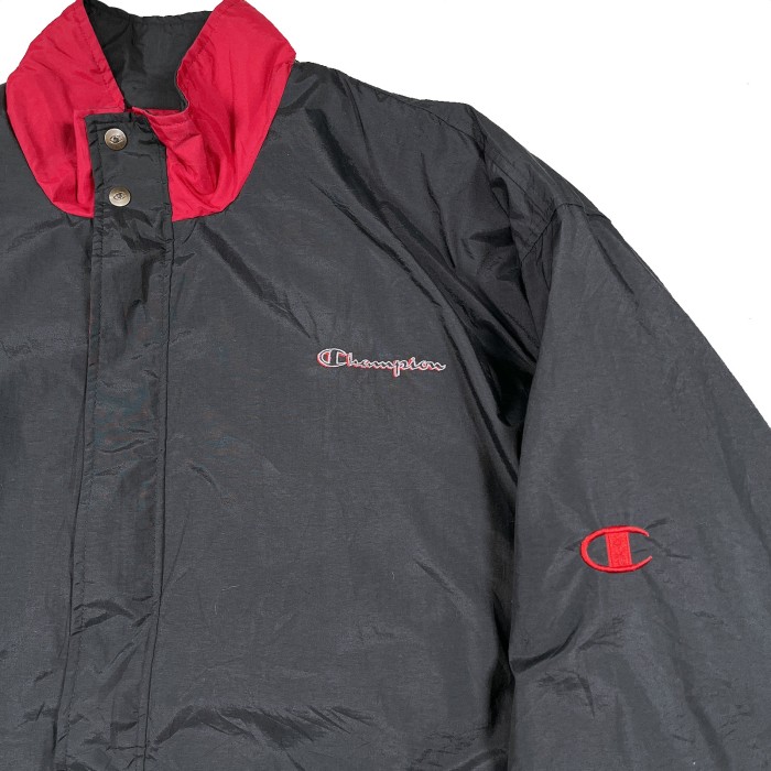 90's XXLsize Champion logo nylon jacket 23100207 チャンピオン ナイロンジャケット ロゴ 90年代 | Vintage.City Vintage Shops, Vintage Fashion Trends