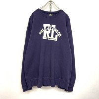 90’s “POLO JEANS” Print Sweat Shirt Made in USA | Vintage.City 古着屋、古着コーデ情報を発信