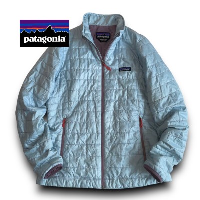 US古着 パタゴニア patagonia ナノパフ ライト ダウンジャケット M アクアブルー 水色 | Vintage.City 古着屋、古着コーデ情報を発信