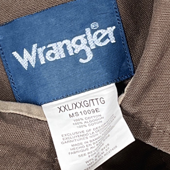 XXLsize Wrangler duck western shirt 23100208 ラングラー ウエスタンシャツ 長袖シャツ | Vintage.City 古着屋、古着コーデ情報を発信