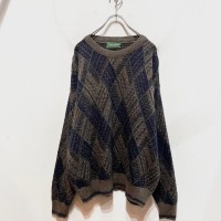 “SAVILE ROW” Pattern Knit | Vintage.City 古着屋、古着コーデ情報を発信