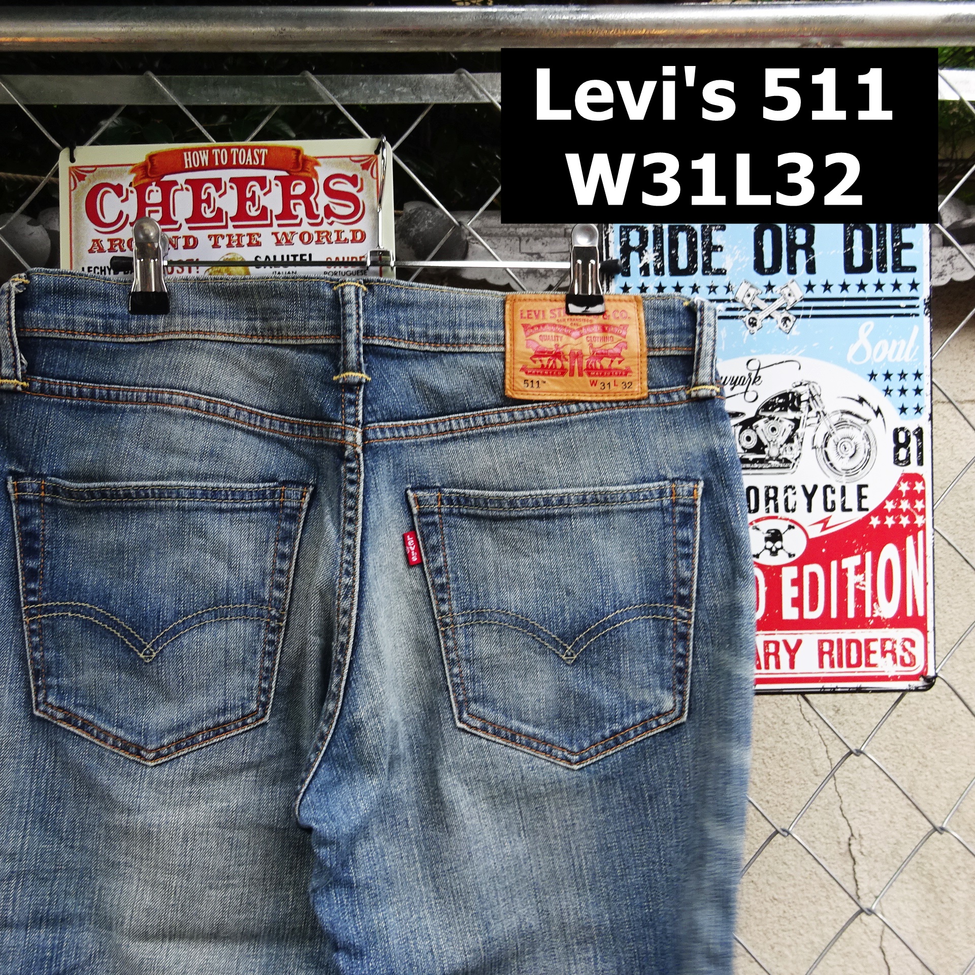Levi's 511 W31L32 未使用新品
