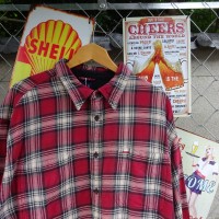 90s オールドギャップ ネルシャツ XL レッド ホワイト チェック 長袖 8567 | Vintage.City 빈티지숍, 빈티지 코디 정보