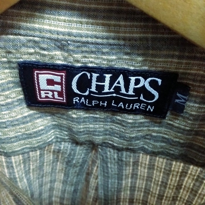 ラルフローレン CHAPS RALPH LAUREN/半袖/ボタンダウンチェック柄シャツ(M) #137 | Vintage.City 빈티지숍, 빈티지 코디 정보