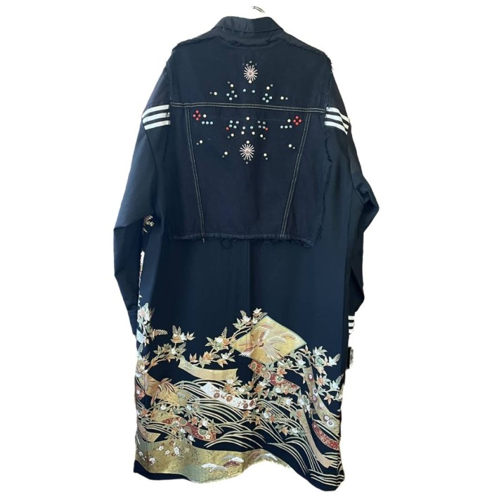『zivun』remake kimono jersey long shirt | Vintage.City 古着屋、古着コーデ情報を発信