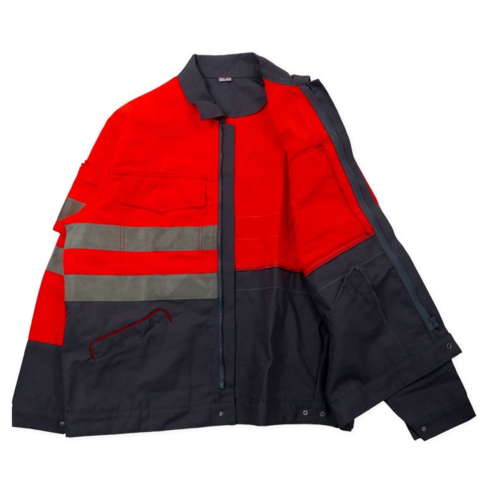 FRENCH WORK JACKET フレンチ リフレクターワークジャケット 5 グレー ...