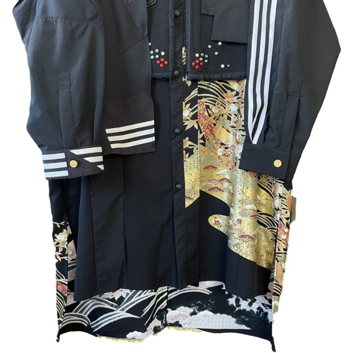 『zivun』remake kimono jersey long shirt | Vintage.City 古着屋、古着コーデ情報を発信