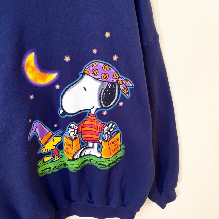 USA製 90s〜00s SNOOPY プリント スウェット 古着 ヴィンテージ-