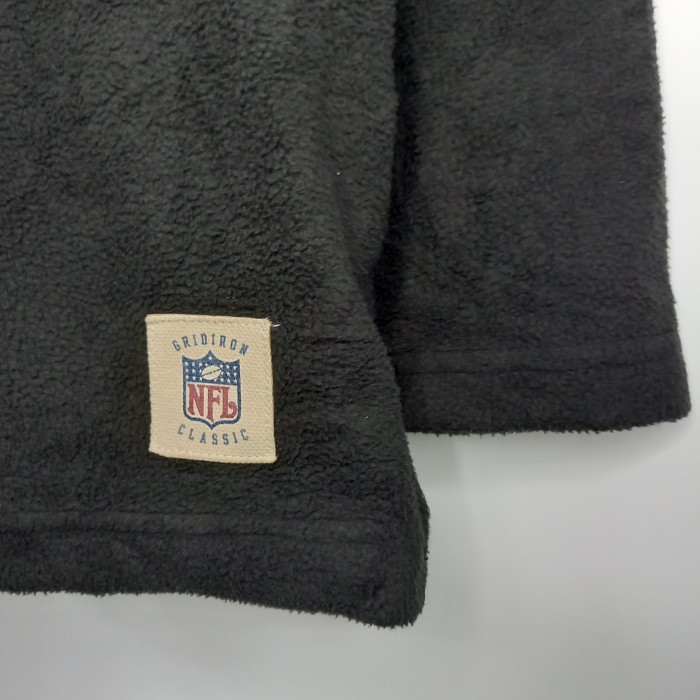 90s　NFL　ハーフジップ　フリース　アノラック　パンサーズ　刺繍ロゴ　裏起毛 | Vintage.City 빈티지숍, 빈티지 코디 정보