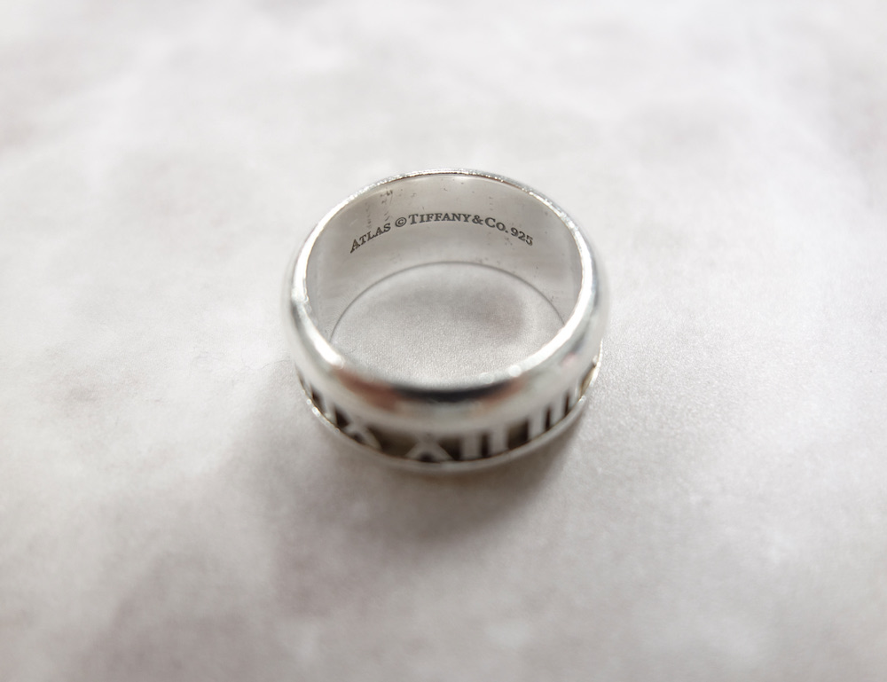 Tiffany & Co ティファニー アトラス リング 指輪 silver925 14号 #18
