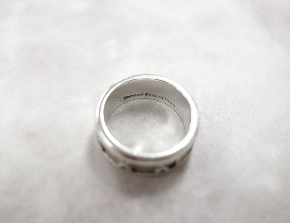 Tiffany & Co ティファニー アトラス リング 指輪 silver925 9号 #4