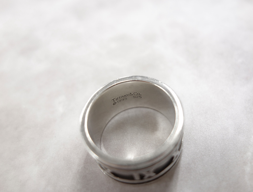 Tiffany & Co ティファニー アトラス リング 指輪 silver925 18号 #20 