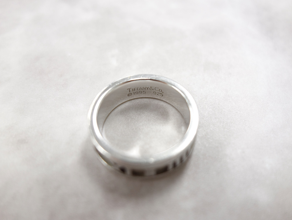 Tiffany & Co ティファニー アトラス リング 指輪 silver925 12号 #15