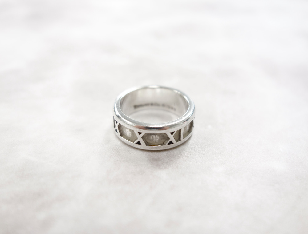 Tiffany & Co ティファニー アトラス リング 指輪 silver925 9号 #4