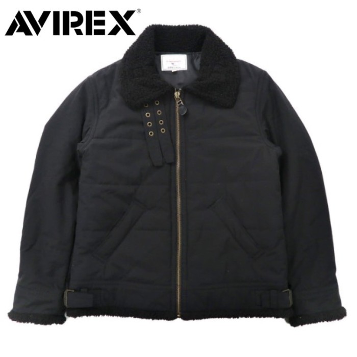 AVIREX B-3 ボアフライトジャケット L ブラック ポリエステル 中綿 6152232 | Vintage.City Vintage Shops, Vintage Fashion Trends