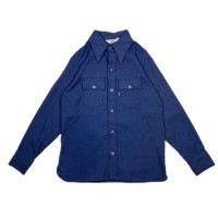 70's Ssize Levi's vintage shirts blue 231008008 70年代 リーバイス 長袖シャツ ビンテージ | Vintage.City 빈티지숍, 빈티지 코디 정보