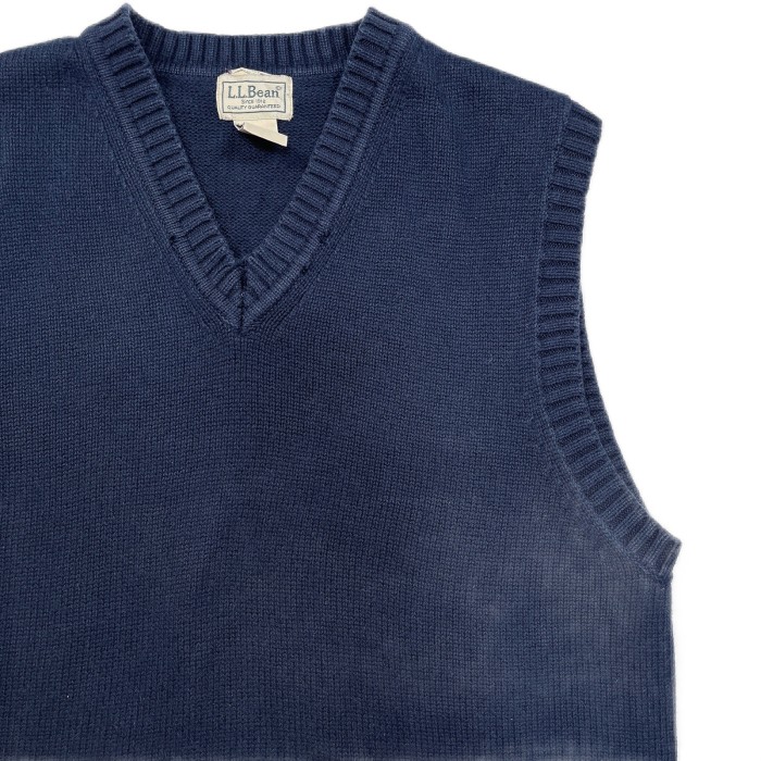 L.L.Bean cotton vest 231008017 エルエルビーン コットンベスト ベスト 無地 | Vintage.City 古着屋、古着コーデ情報を発信