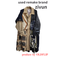 『zivun』remake 再構築trench coat model:aiue.33 | Vintage.City 古着屋、古着コーデ情報を発信