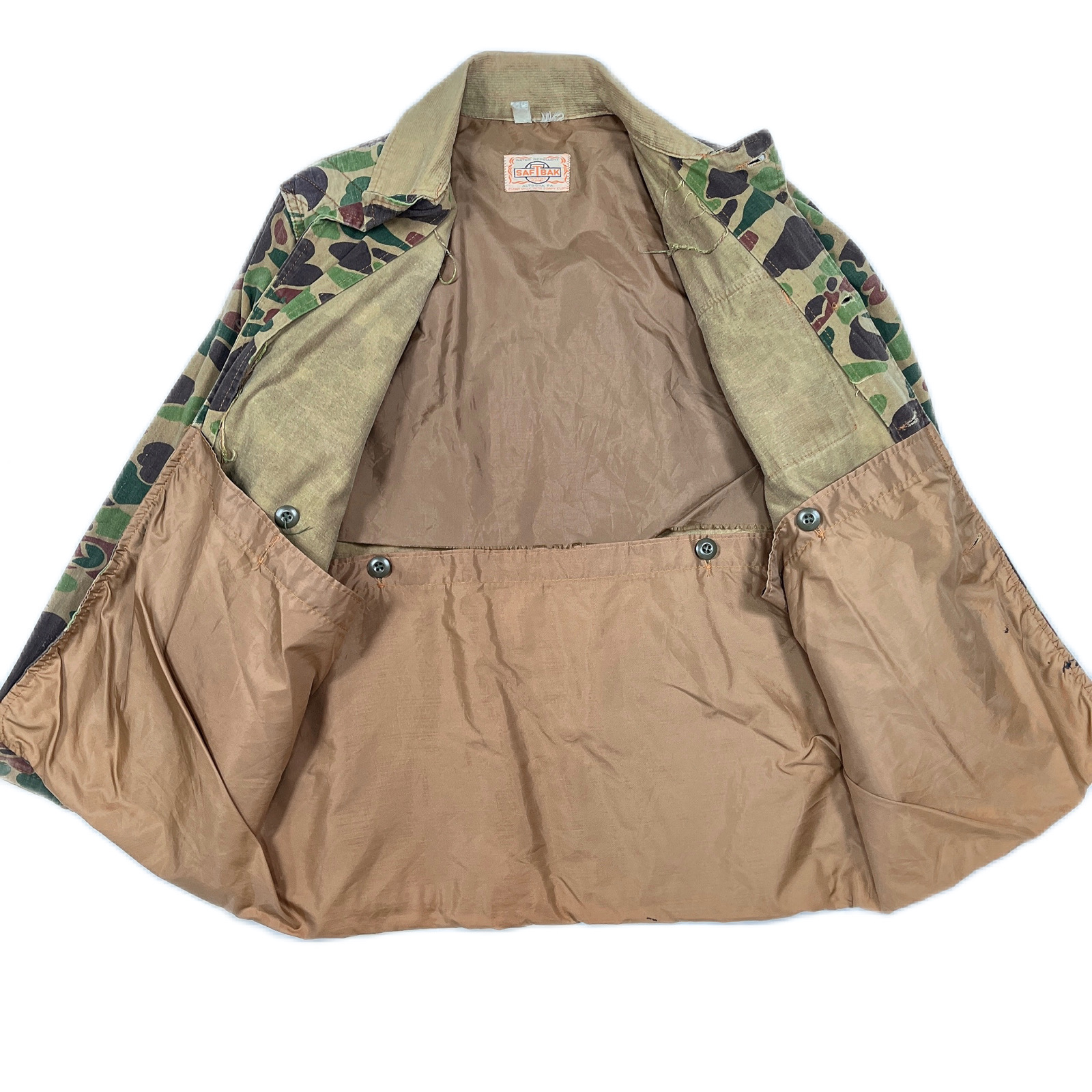 70's SAFTBAK Vintage Hunting jacket 231008019 70年代 迷彩