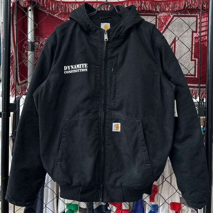 CARHARTT VTG ACTIVE JACKET BLACK L カーハート ヴィンテージ 