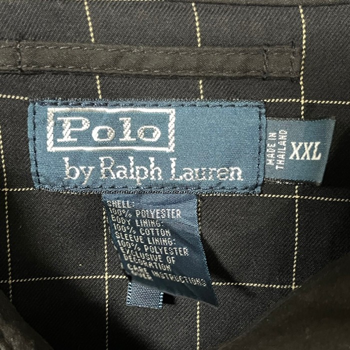 Ralph Lauren スウィングトップ 2XL 刺繍ロゴ ワンポイントロゴ