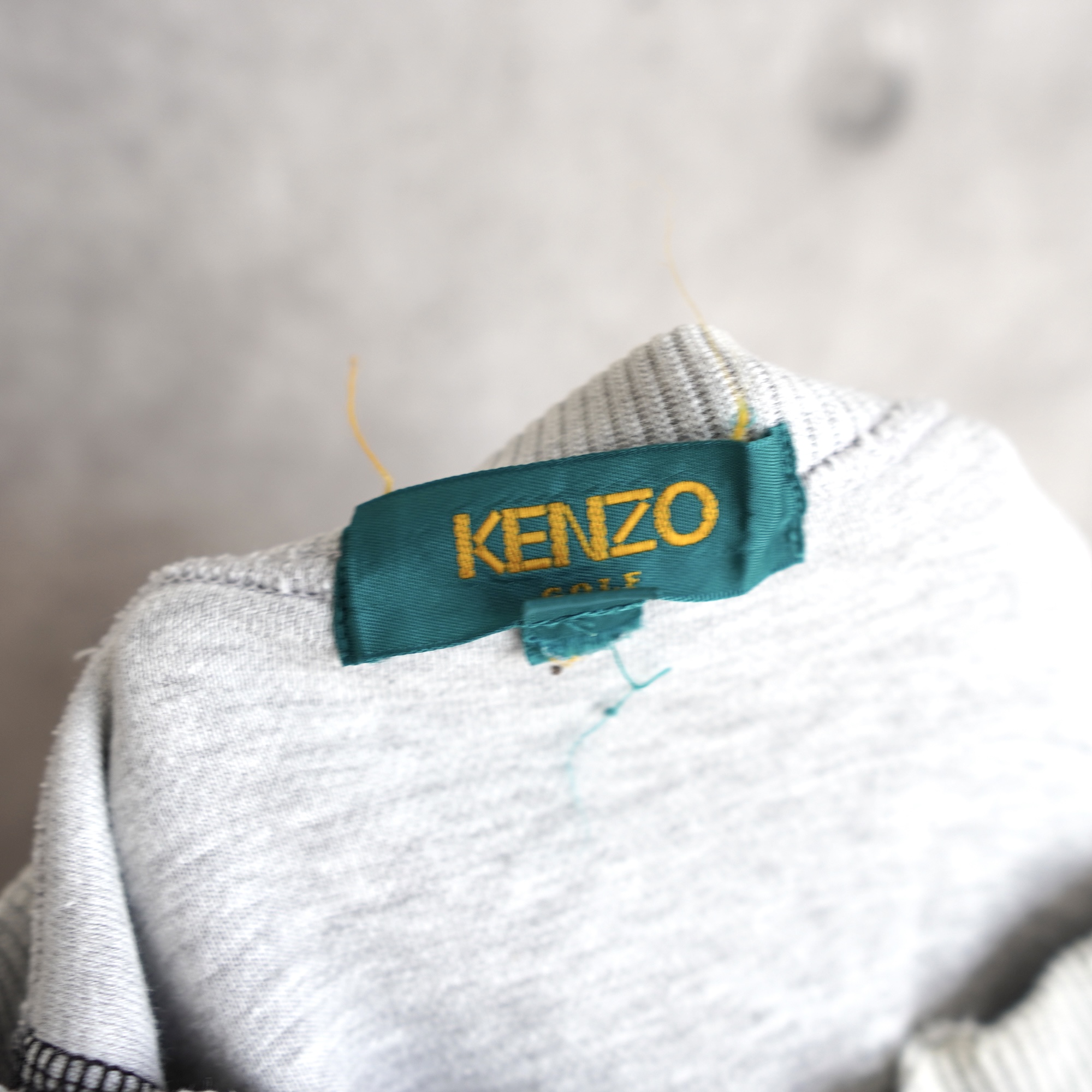 KENZO ケンゾー スウェット トレーナー 90's ロゴデザイン 切り替え